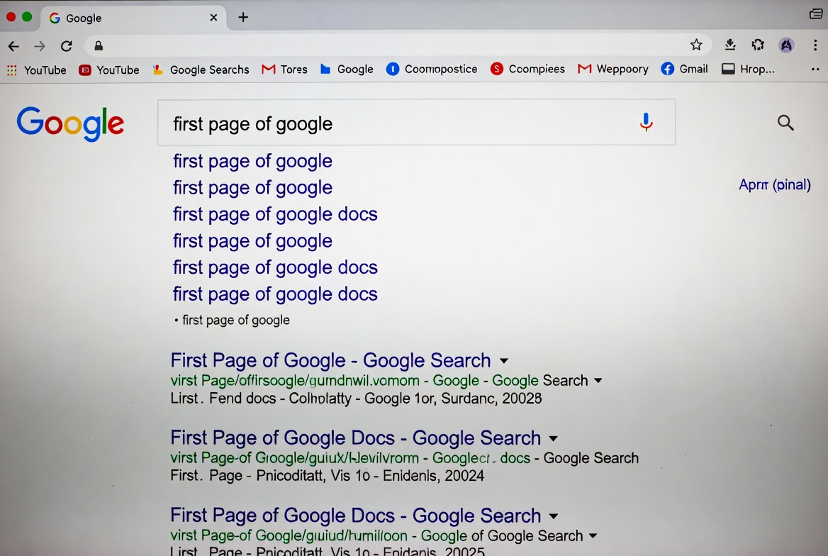 How to Get on the First Page of Google Search?