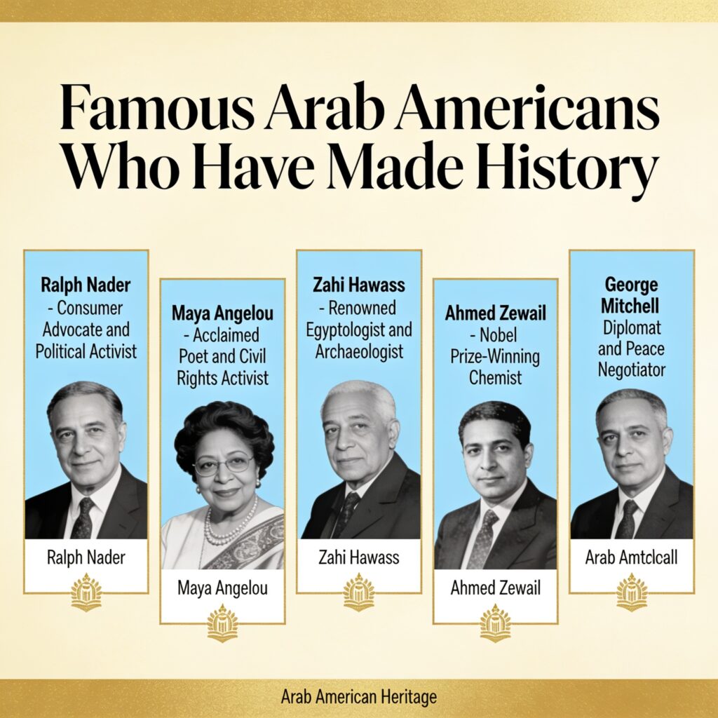 Famous Arab Americans