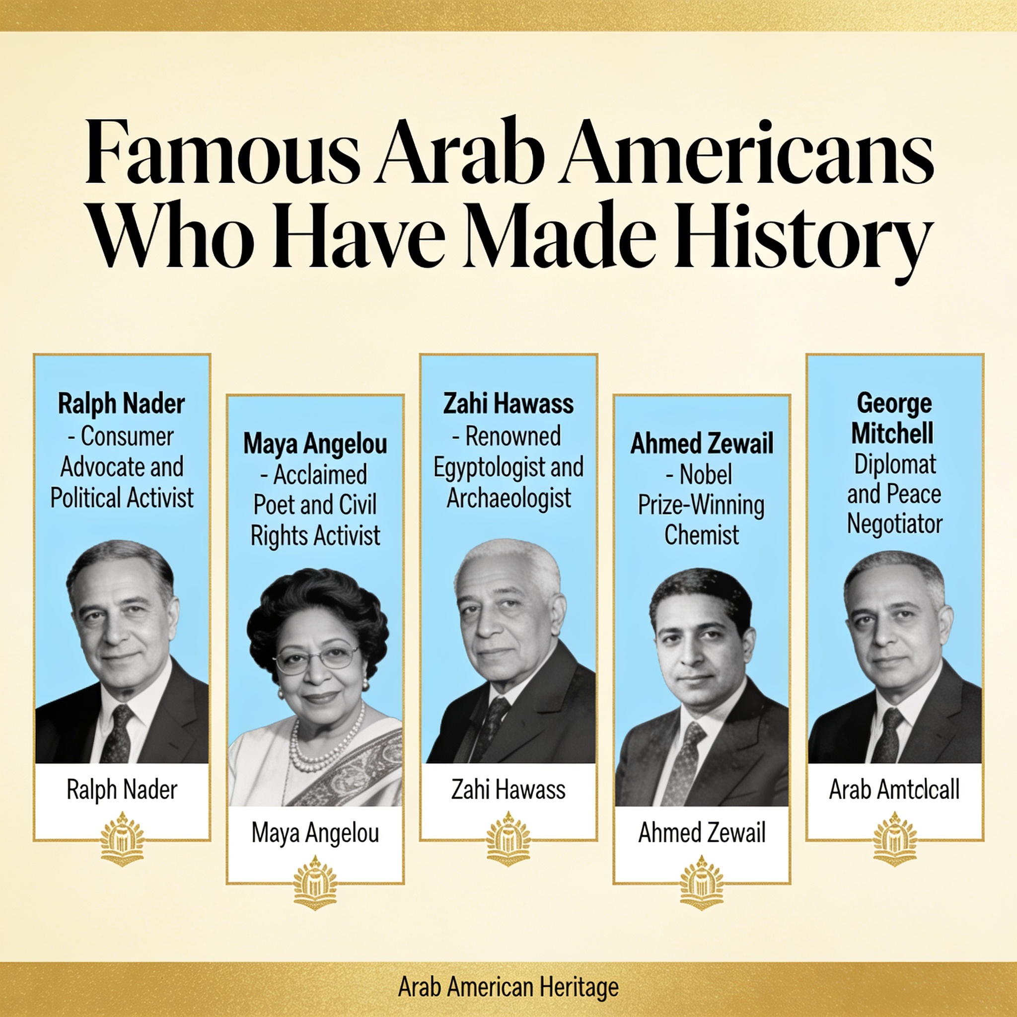 Famous Arab Americans