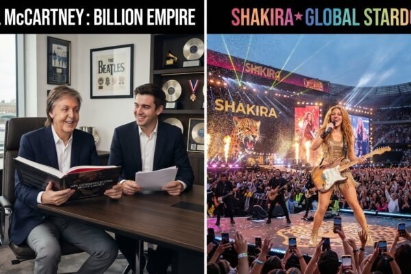 The World’s Richest Singers of 2026: From Paul McCartney’s $1.2 Billion Empire to Shakira’s Global Stardom, Ranked